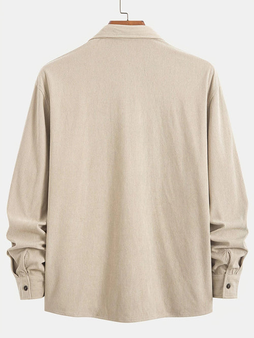 Camisa Logan de pana con botones