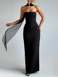 Sofi I Vestido largo sin tirantes